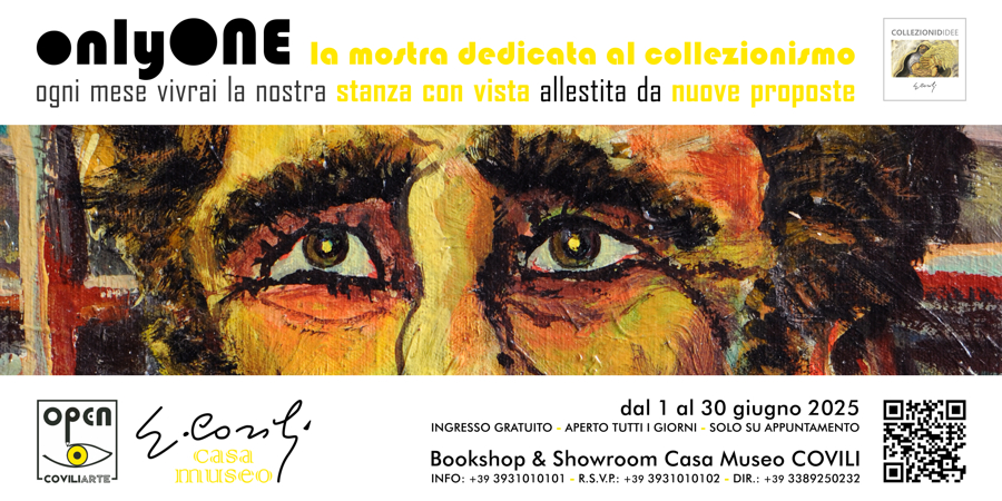 ONLYONE: la mostra dedicata al collezionismo di GINO&nbsp;COVILI - dal 1 al 30 giugno 2025
