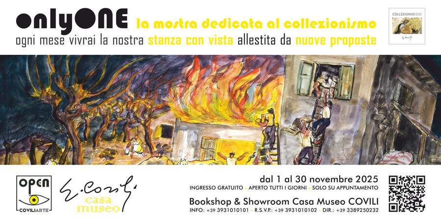 ONLYONE: la mostra dedicata al collezionismo di GINO&nbsp;COVILI - dal 1 al 30 novembre 2025