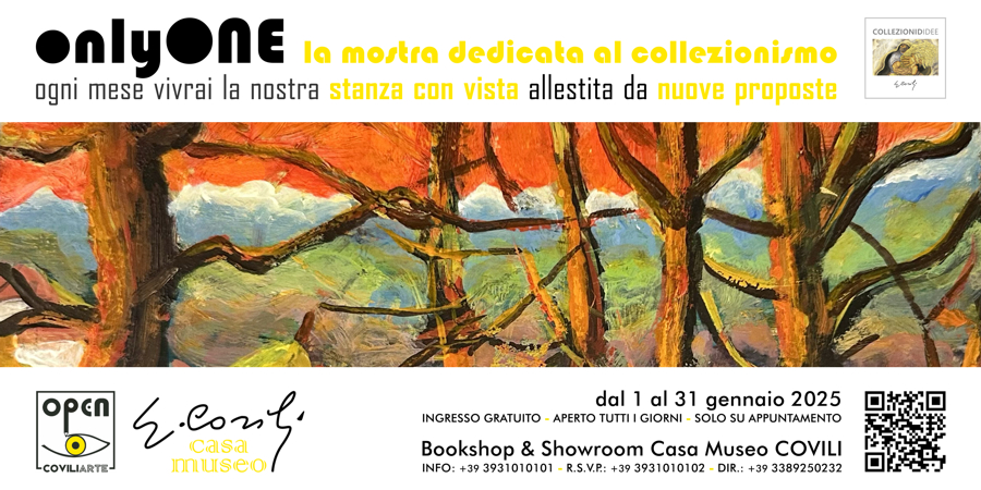 ONLYONE: la mostra dedicata al collezionismo di GINO&nbsp;COVILI - dal 1 al 31 gennaio 2025