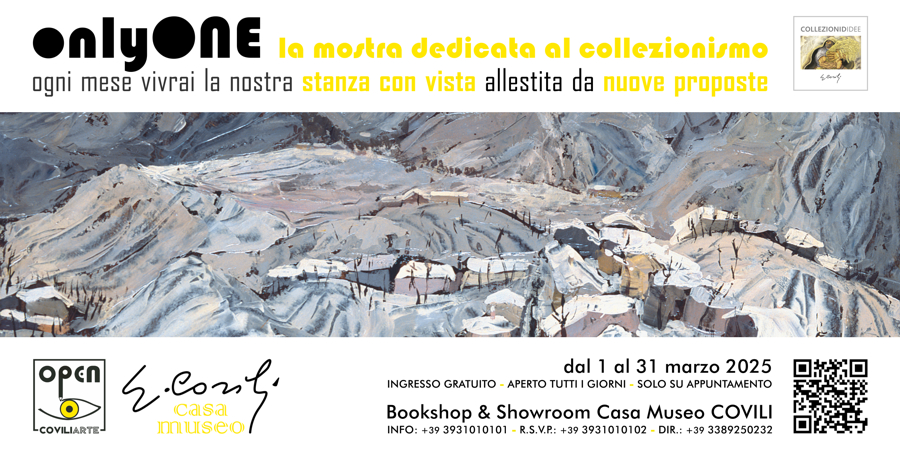 ONLYONE: la mostra dedicata al collezionismo di GINO&nbsp;COVILI - dal 1 al 31 marzo 2025