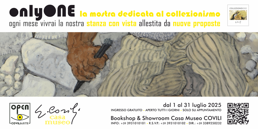 ONLYONE: la mostra dedicata al collezionismo di GINO&nbsp;COVILI - dal 1 al 31 luglio 2025