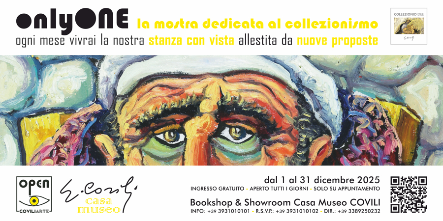 ONLYONE: la mostra dedicata al collezionismo di GINO&nbsp;COVILI - dal 1 al 31 dicembre 2025