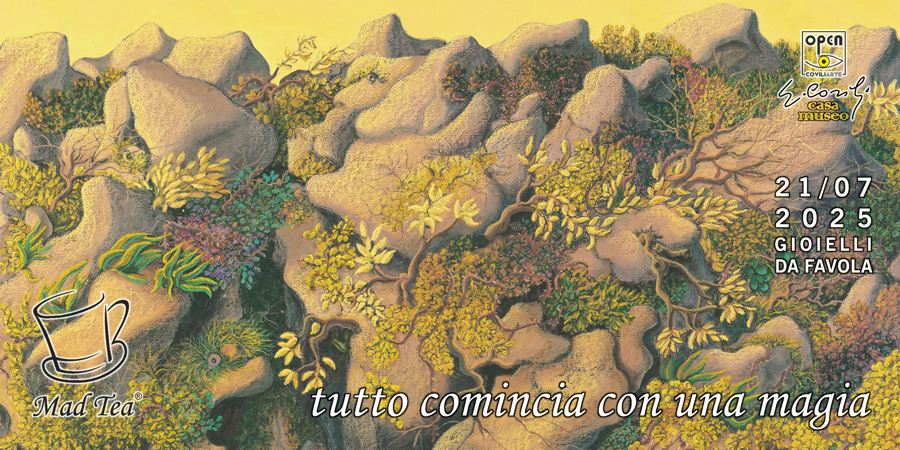 CASA&nbsp;MUSEO&nbsp;COVILI = VISITA GUIDATA CON ESPERIENZA MULTISENSORIALE DEDICATA A MAD TEA - 21 luglio 2025